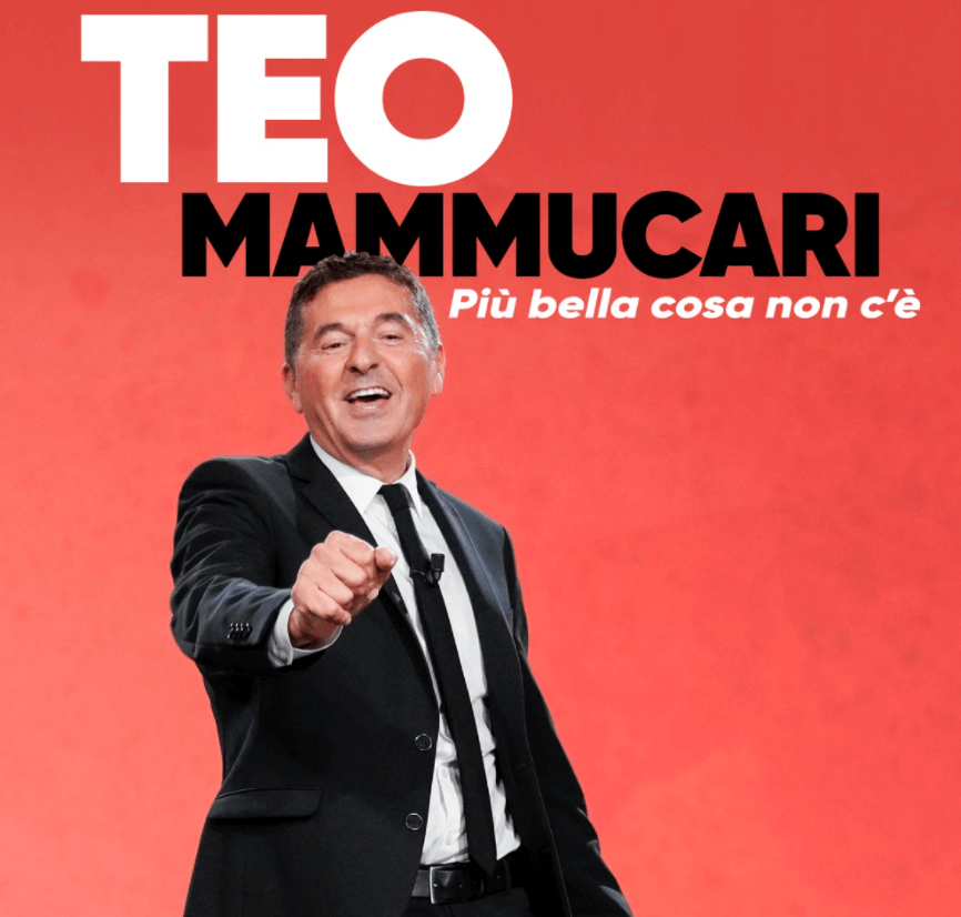 Teo Mammucari in scena al Teatro Pacini di Pescia giovedì 11 maggio ore 21,00
